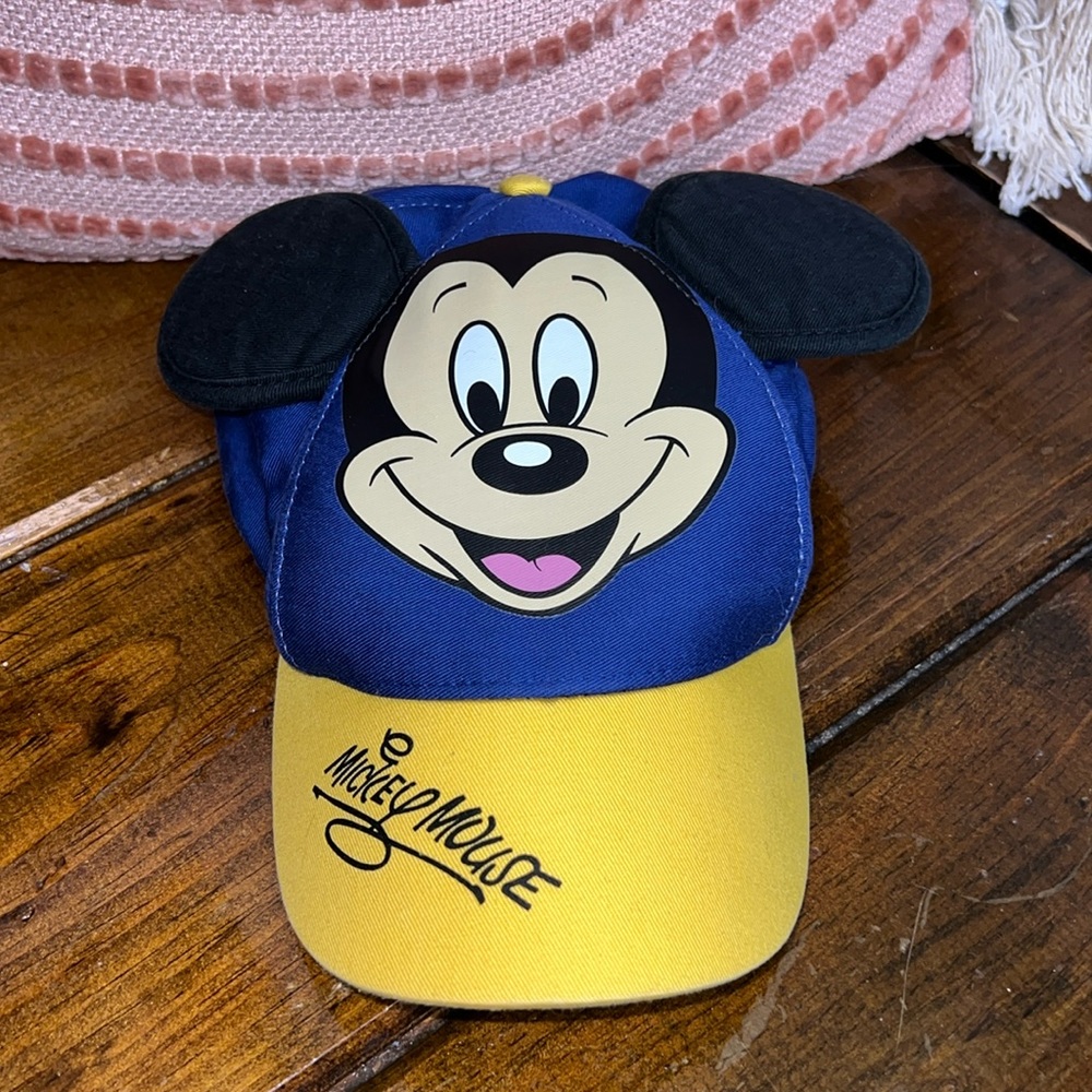 Disney Parks Mickey Mouse Kids Ball Cap- OS